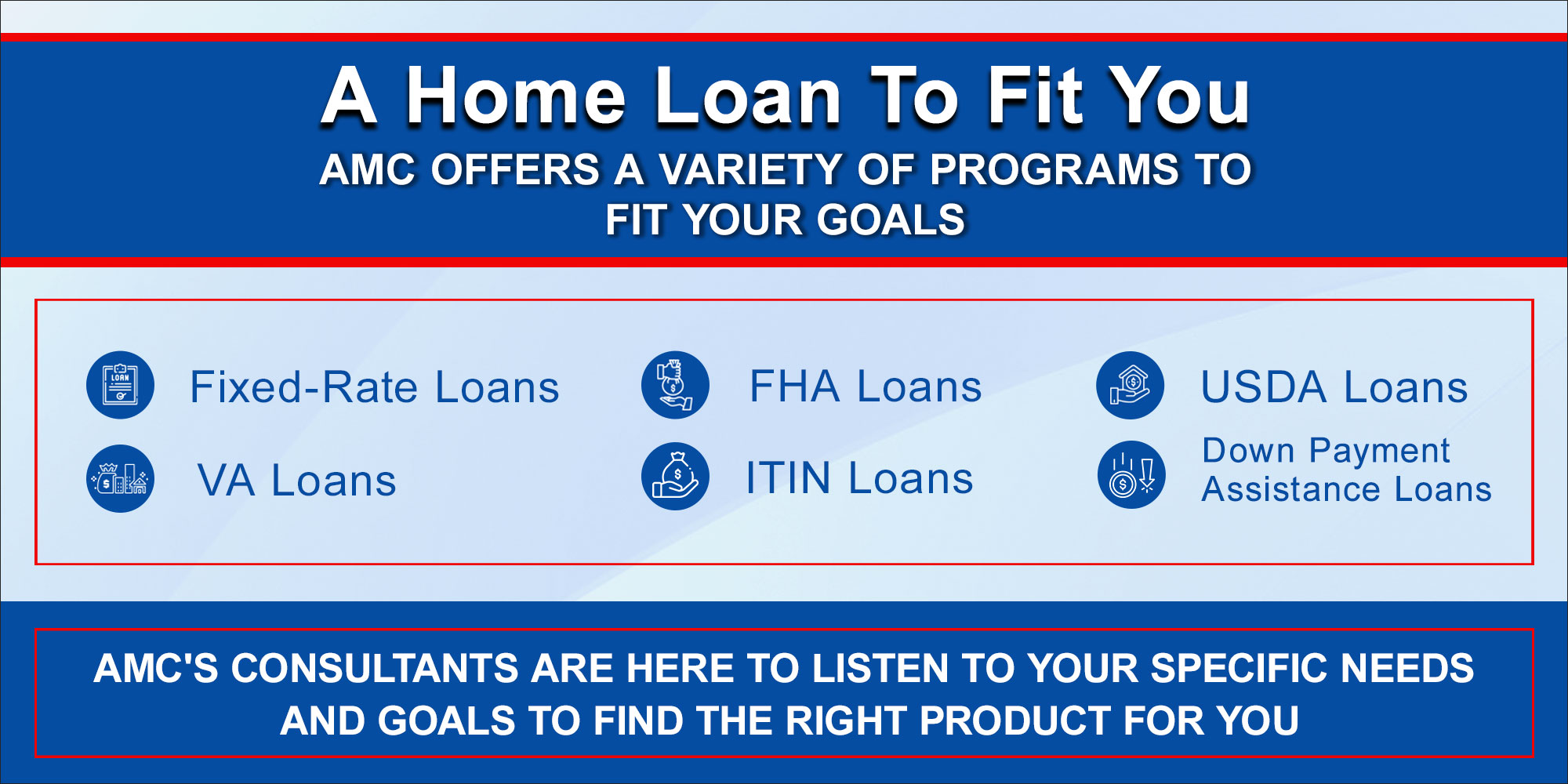 A home loan to fit you